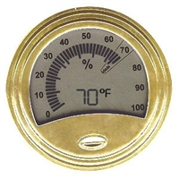 CREDO ANALOG HYGROMETER - GOLD